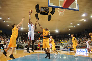 Il basket a Rieti dalla Korac