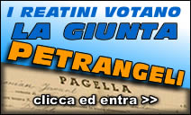 I reatini votano la giunta Petrangeli