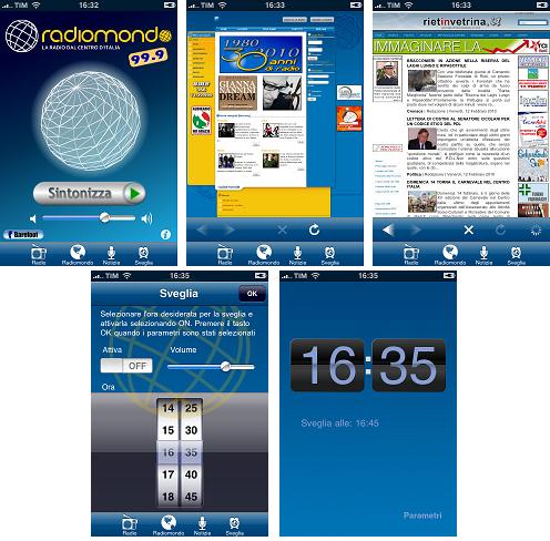 Radiomondo su i-Phone, i-Pod Touch e i-Pad