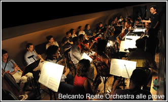 Reate Festival MMX - Belcanto Reate Orchestra alle prove