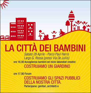 Amministrative Rieti 2012 - Simone Petrangeli - "La città dei bambini"