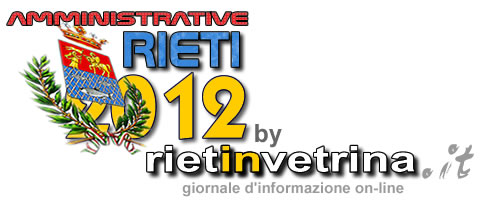 Amministrative Rieti 2012 by Rietinvetrina.it
