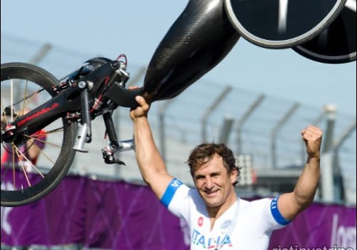Zanardi alle paraolimpiadi di Londra 2012
