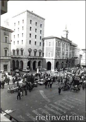 Rieti 18.05.1991 inaugurazione mostra mercato dell'antiquariato