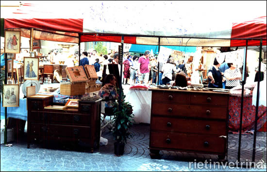 Rieti 18.05.1991 inaugurazione mostra mercato dell'antiquariato