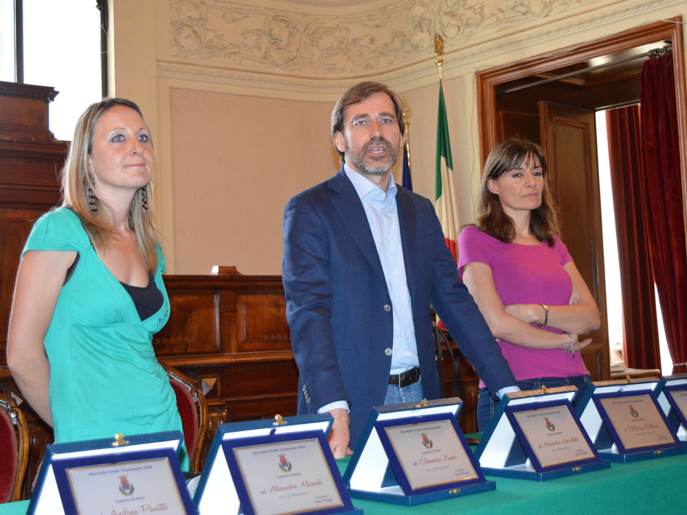 servizio_civile_premiazione_lugini_antonelli_sindaco
