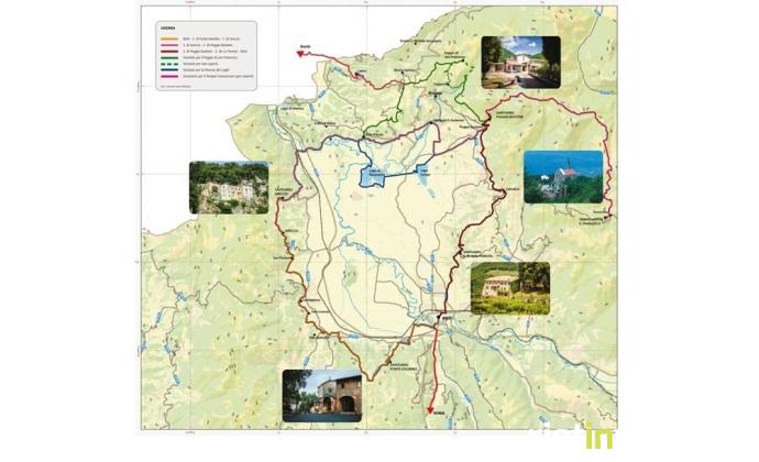 Mappa Cammino di Francesco