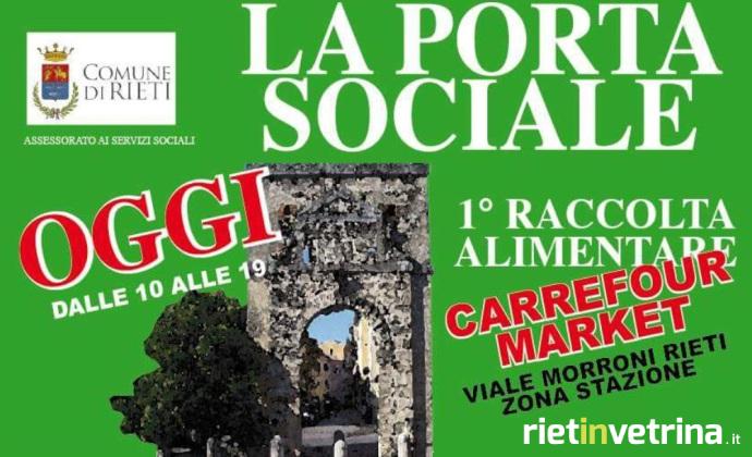 locandina_raccolta_alimentare_porta_sociale_carrefour_market_viale_morroni