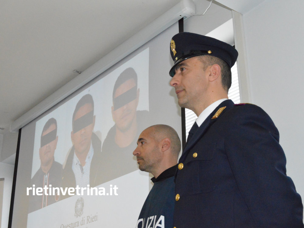Rieti, sorpresi a rubare in un appartamento, tre ladri arrestati ... Polizia di stato stranieri