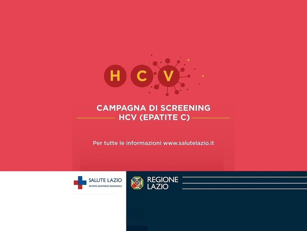 Campagna Screening HCV (Epatite C) attiva nella Regione Lazio