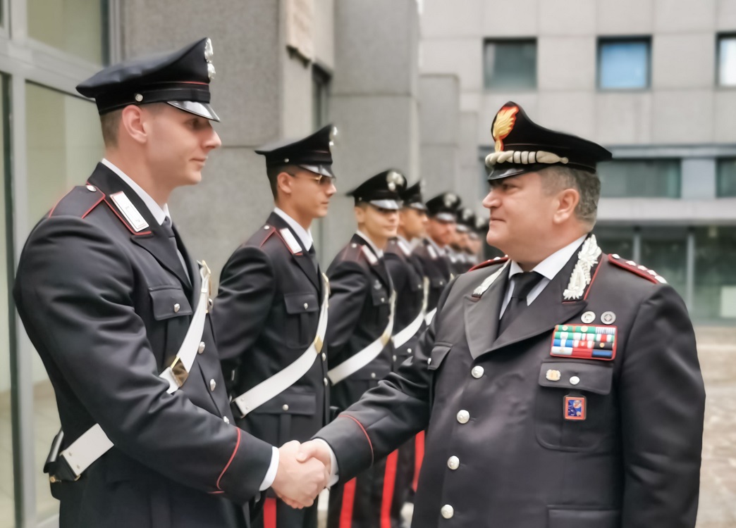 Otto nuovi carabinieri entrano in servizio nei Comandi Stazione di