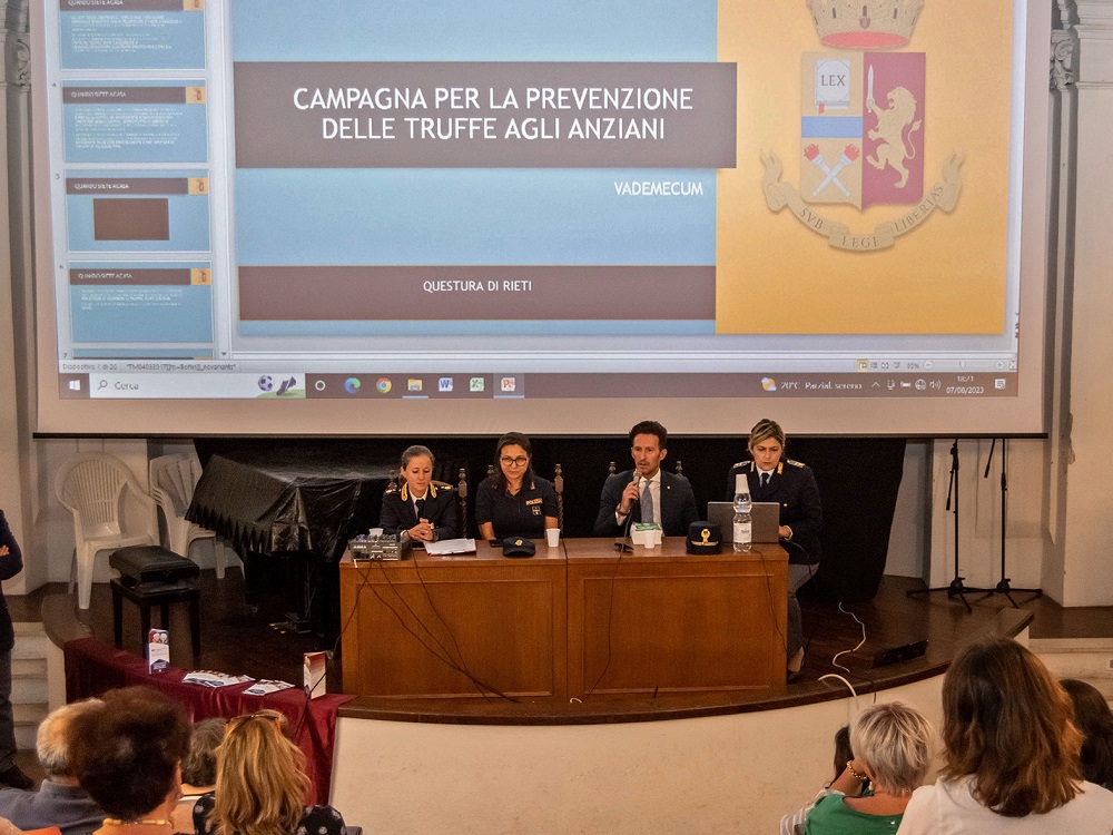 Campagna Della Polizia Contro Le Truffe Agli Anziani Rietinvetrina