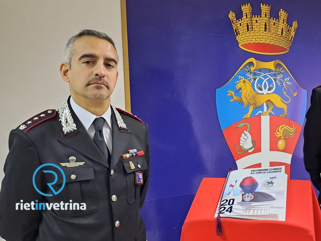 VIDEO Il comandante provinciale Valerio Marra presenta il calendario